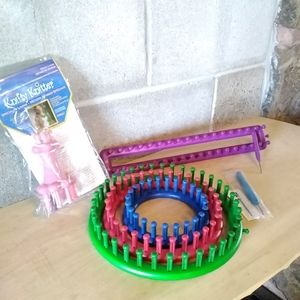 Knifty Knitter Hat and Scarf Loom Sets